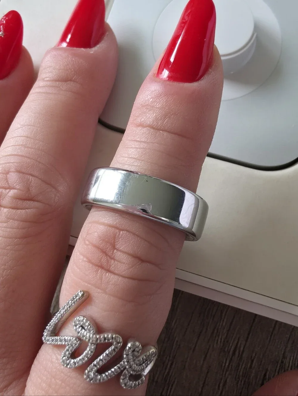 Oura Ring 5 - Silver, Size 6